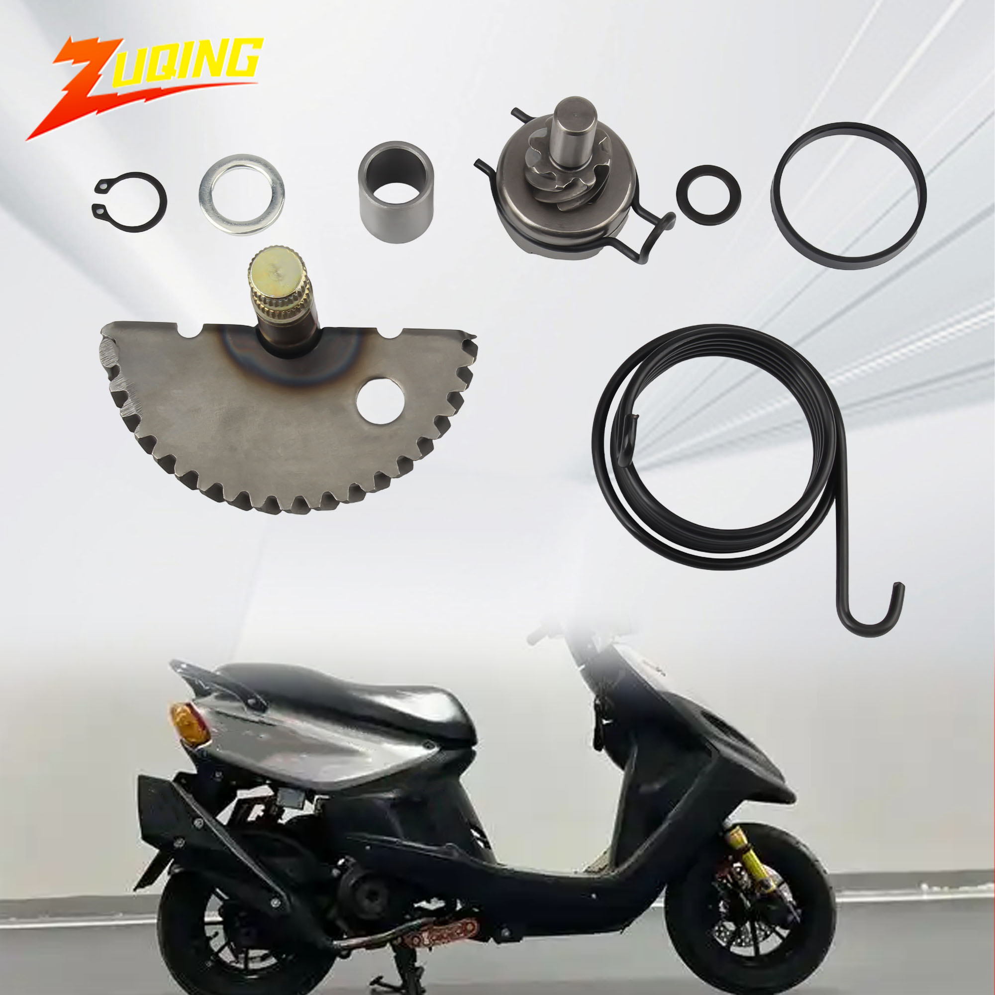 Motorcycle Gear Equipment - Kit Perakitan Roda Gigi Poros Tuas