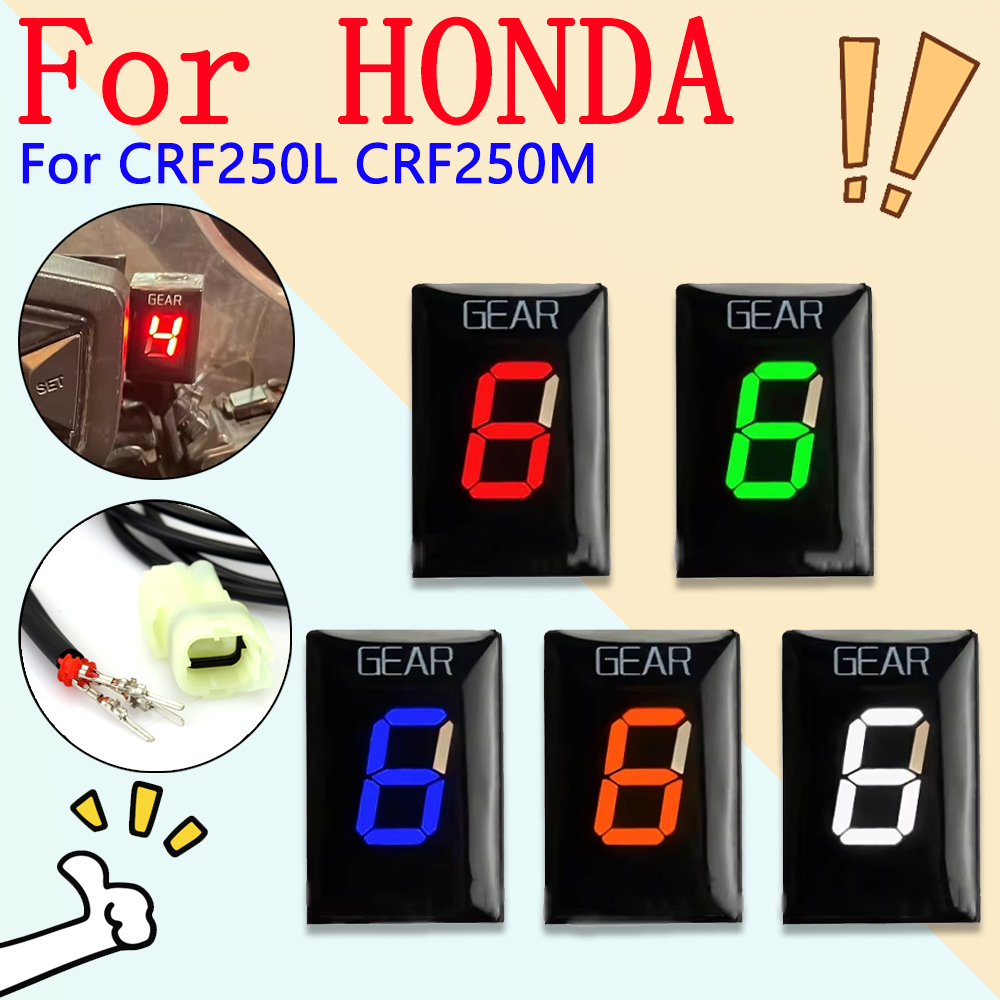 Gear Indicator Display - Aksesoris Motor Indikator Gigi Tampilan Kecepatan