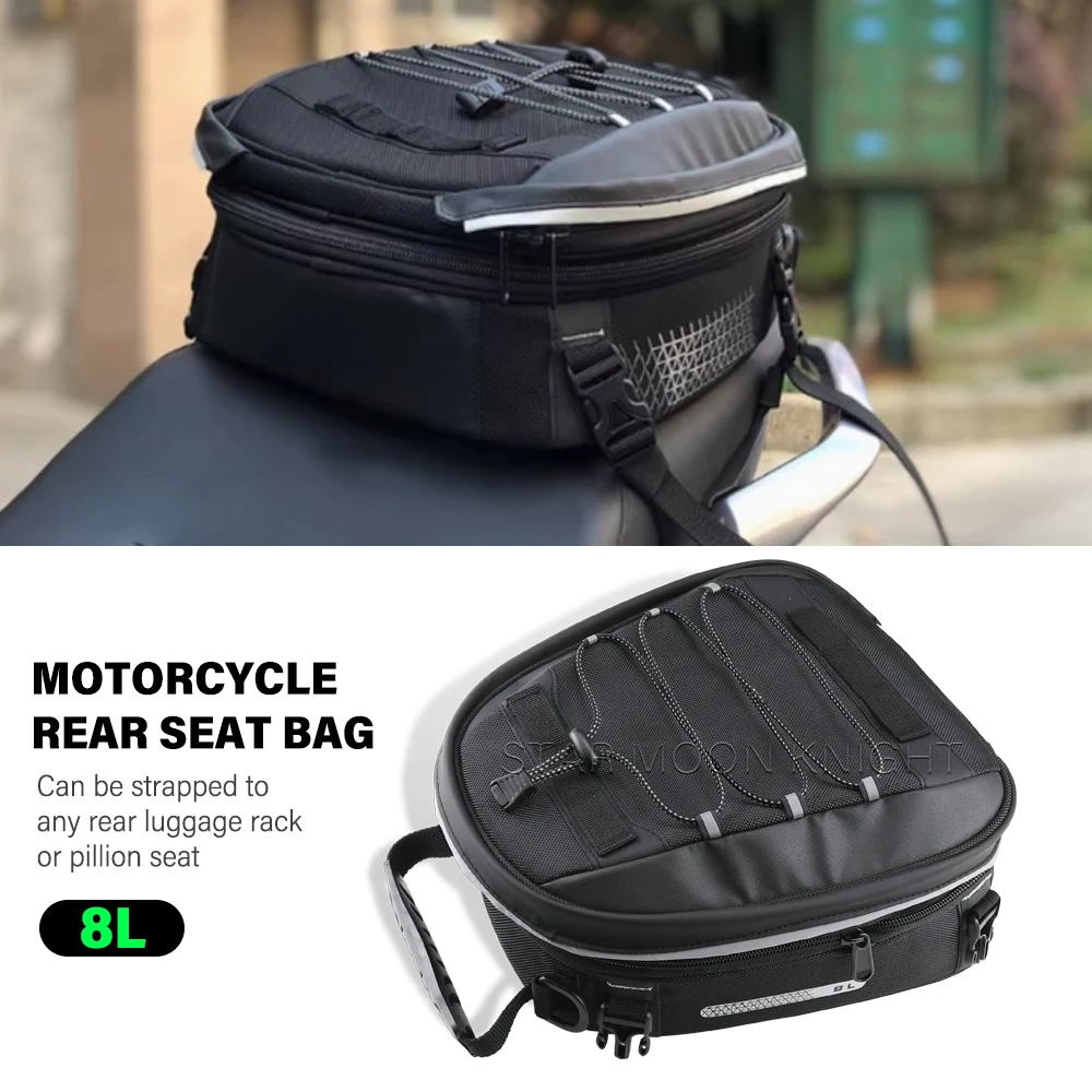 Tail Bag Rack - Tas Bagasi Belakang Motor, Tas Ekor