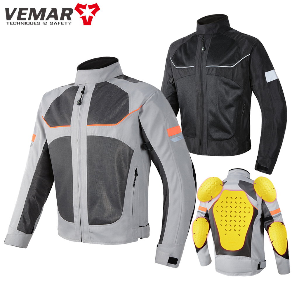 Gearx Motorcycle Jacket - Vemar jaket motor Oxford untuk pria,
