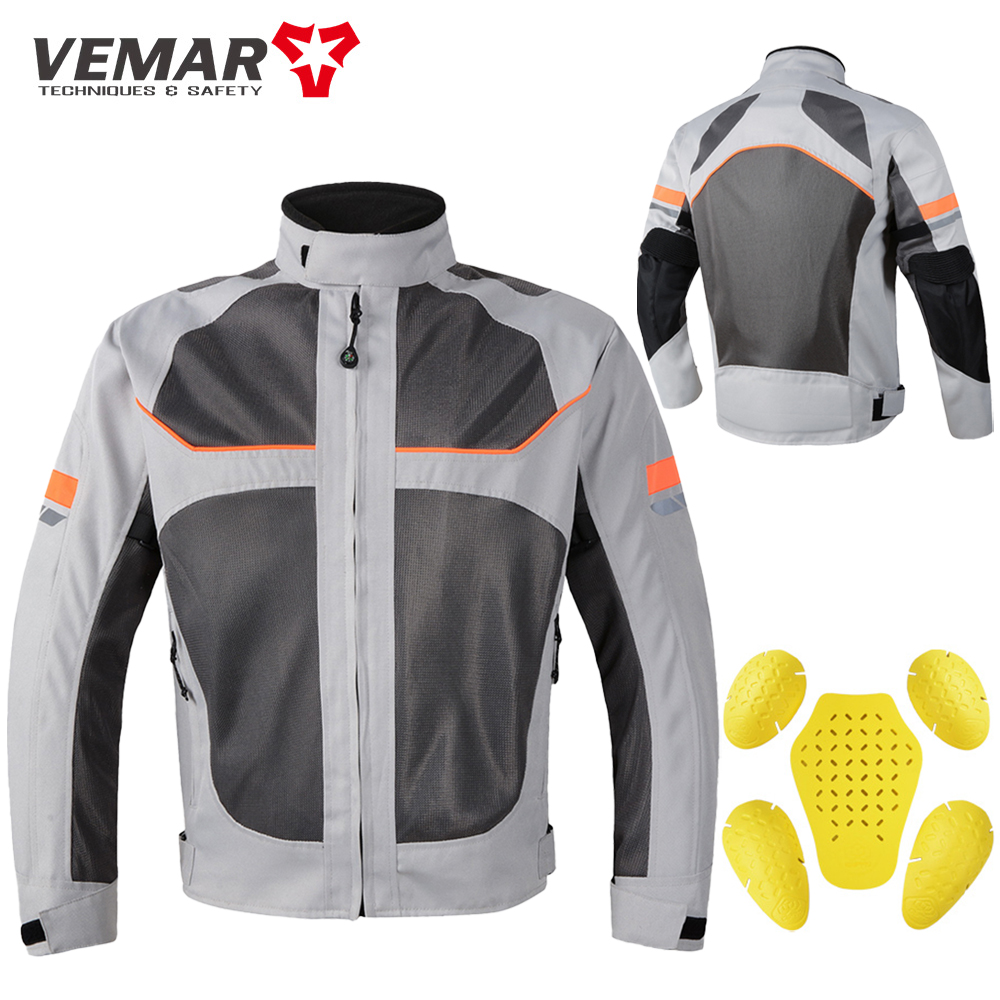 Gearx Motorcycle Jacket - Jaket motor musim panas pria, jaket