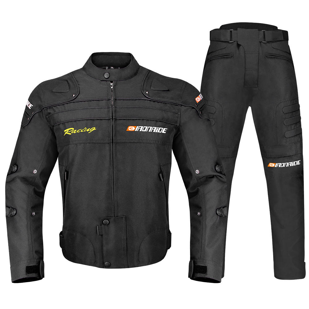 Gearx Motorcycle Jacket - Jaket Motor Pria Anti Jatuh Tahan
