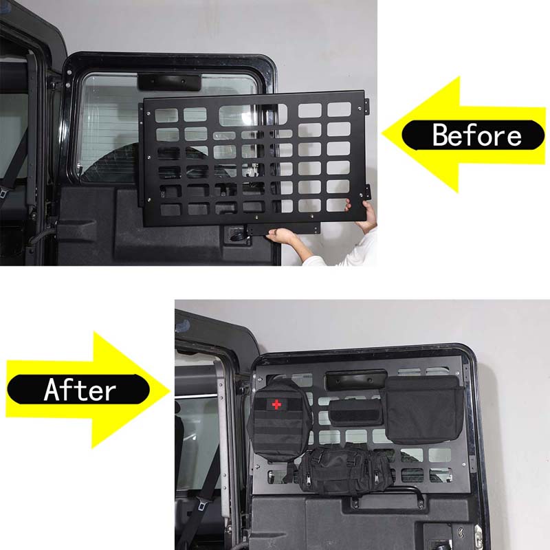 Untuk Land Rover Defender 2004 - Tail Bag Rack ulasan dan harga