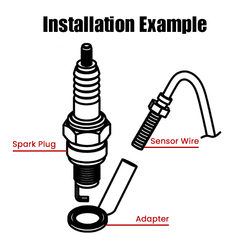 Sensor Sepeda Motor Mini Perse - Gear Indicator Display ulasan dan harga