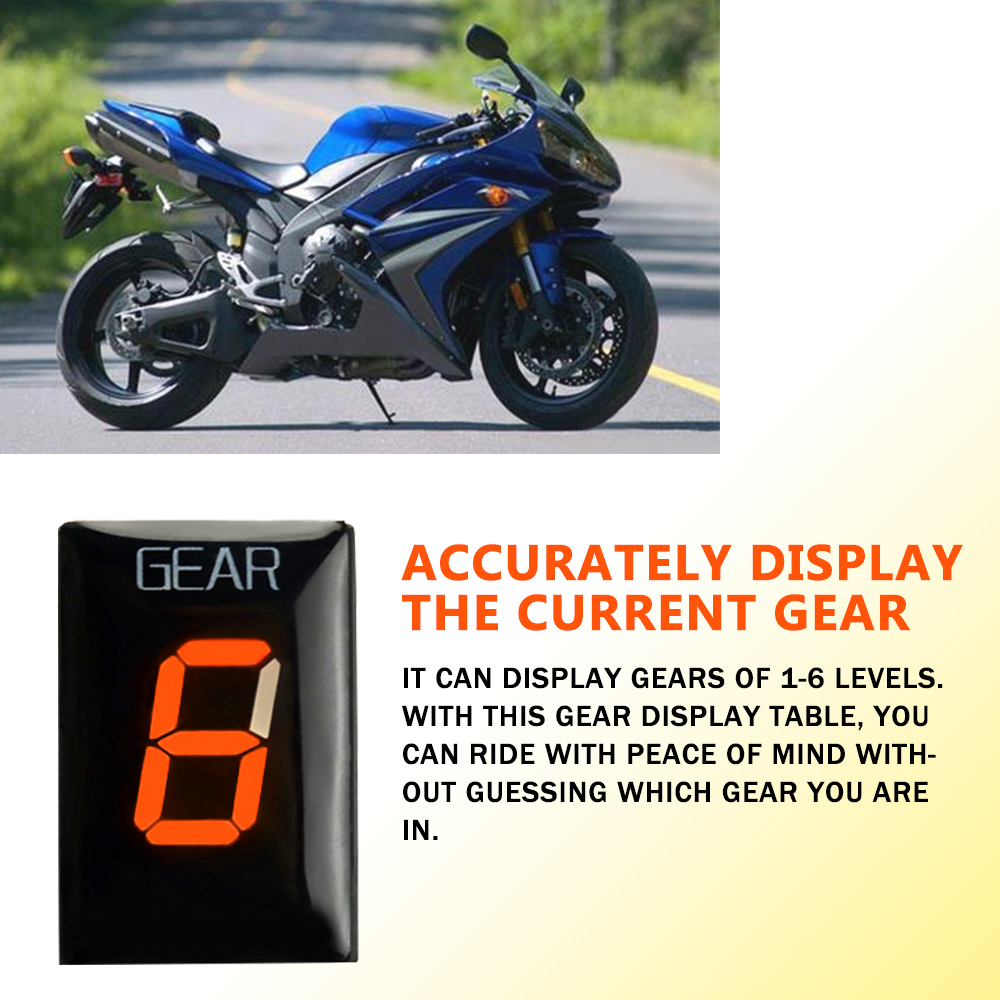 Untuk YAMAHA YZF-R1 YZFR1 YZF- - Gear Indicator Display ulasan dan harga