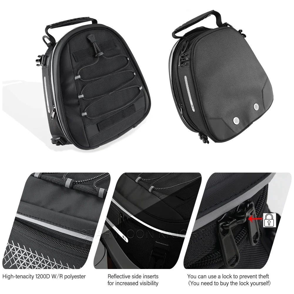 Tas Bagasi Belakang Motor, Tas - Tail Bag Rack ulasan dan harga