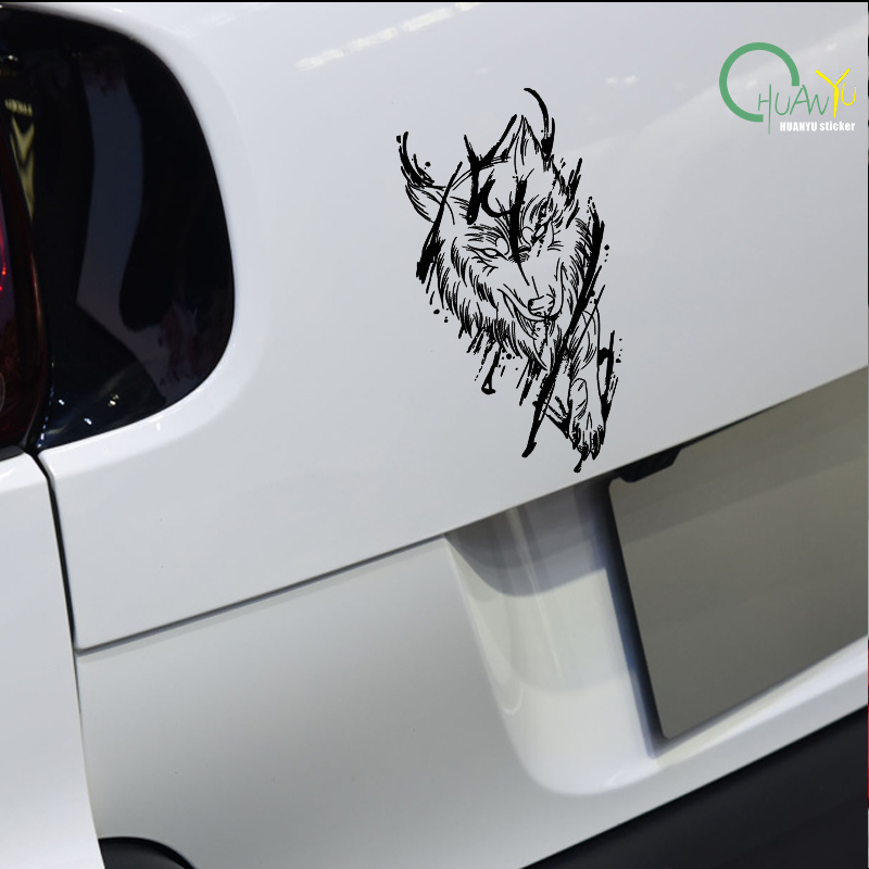 Stiker mobil serigala sihir ge - Motorcycle Gear Equipment ulasan dan harga