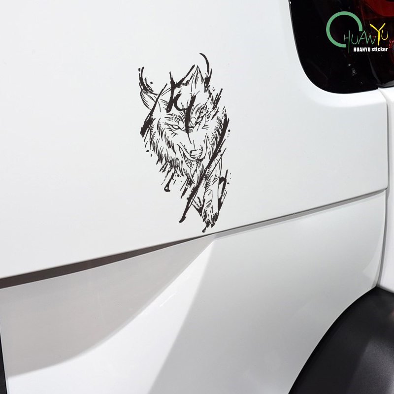 Stiker mobil serigala sihir ge - Motorcycle Gear Equipment ulasan dan harga
