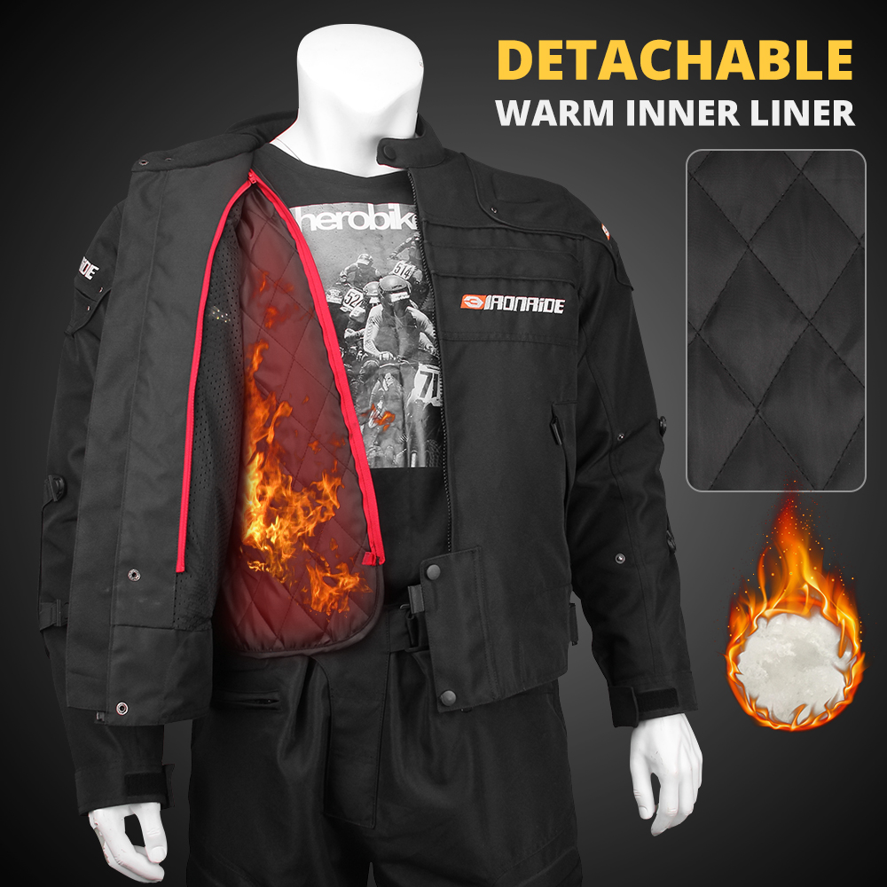 Jaket Motor Pria Anti Jatuh Ta - Gearx Motorcycle Jacket ulasan dan harga